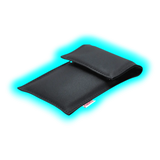 STALIN PhoneBag Kunstleder Big+ Carbon Look mit dunkelgrauen Nähten