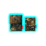 STALIN PhoneBag Textil Small camouflage mit braunen Nähten
