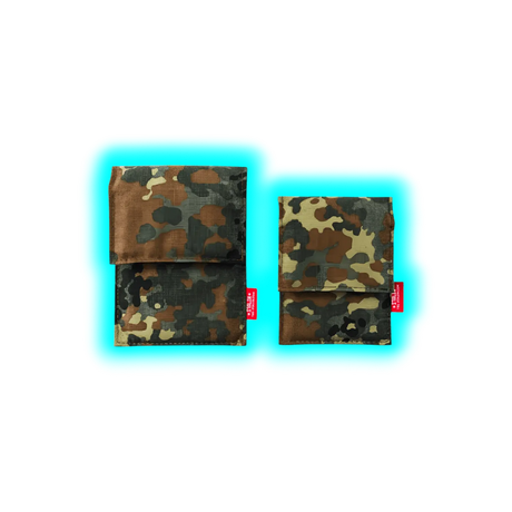 STALIN PhoneBag Textil Small camouflage mit braunen Nähten