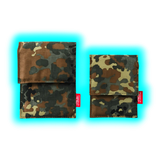 STALIN PhoneBag Textil Small camouflage mit braunen Nähten