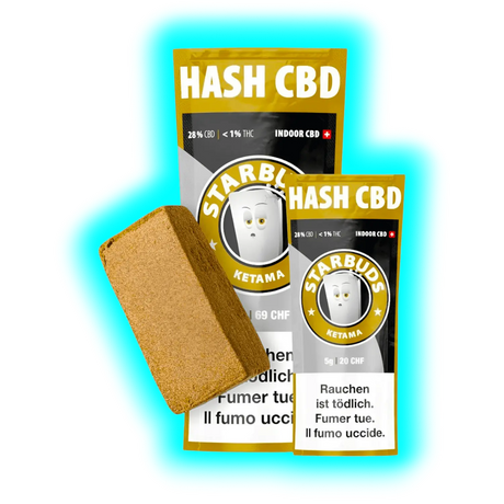 Starbuds Ketama CBD Hash 20g