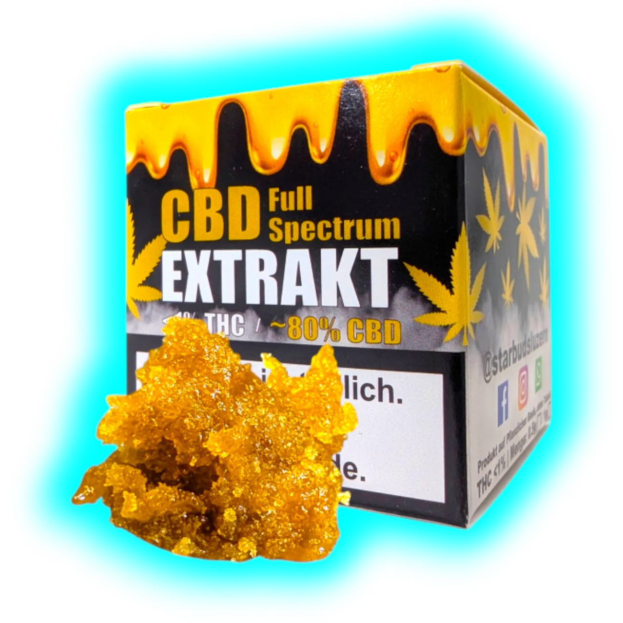 Starbuds Luzern Full Spect Extract Blueberry Blast 0.5g