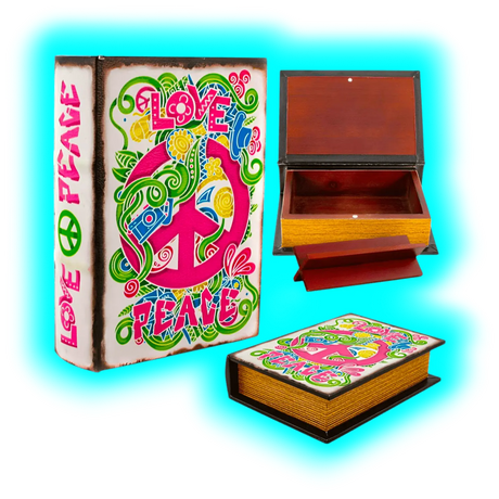 Stash Book Small Love & Peace