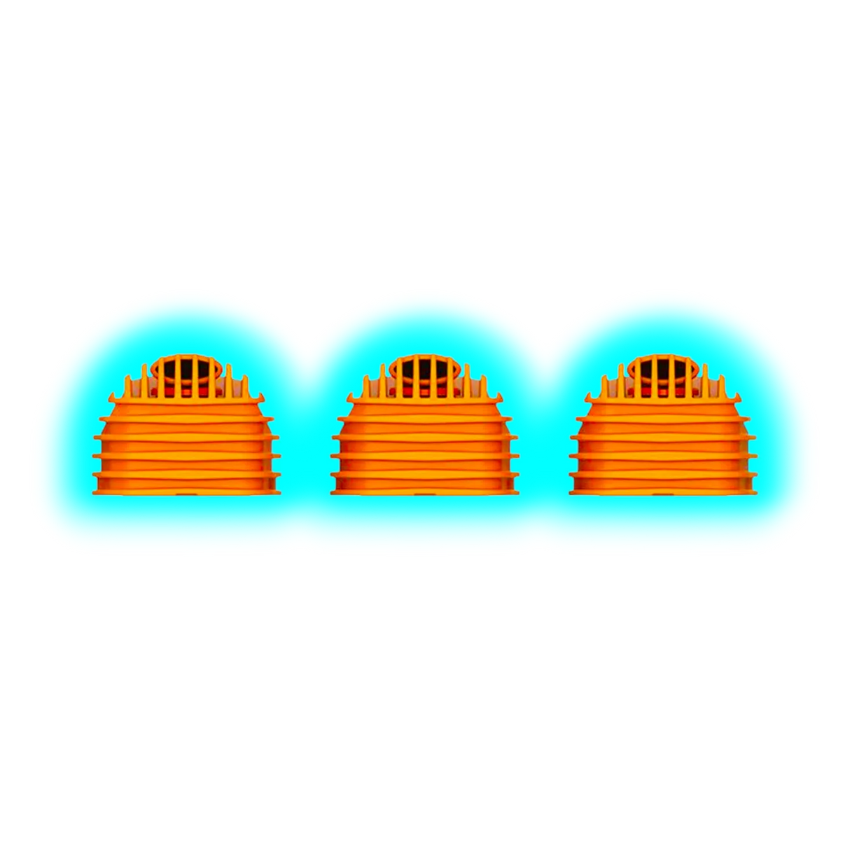Storz und Bickel Cooling Units Veazy Orange 3pcs