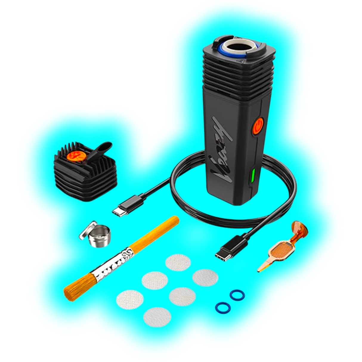 Storz und Bickel Veazy Vaporizer Alluring Black