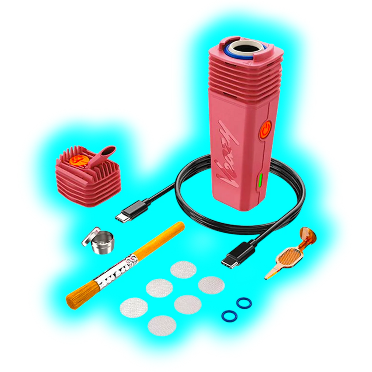 Storz und Bickel Veazy Vaporizer Charming Pink