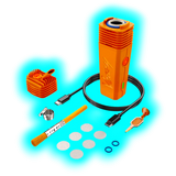 Storz und Bickel Veazy Vaporizer Inspiring Orange