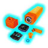 Storz und Bickel Veazy Vaporizer Inspiring Orange