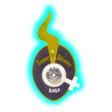 Super Strains Seeds Saga 5pcs