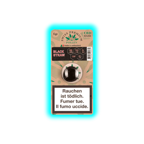 Swiss Premium Pollen Black Straw 5g