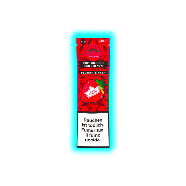 Swiss Premium Pollen Pre Rolled Joint Strawberry 2pcs