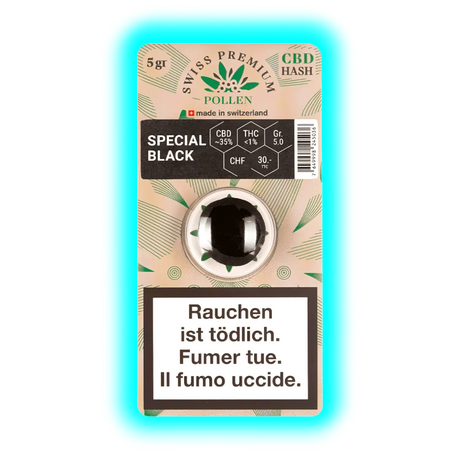 Swiss Premium Pollen Special Black 5g