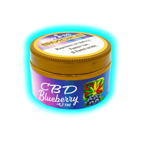 Swiss Smoke CBD Blueberry Shisha Tabak 100g