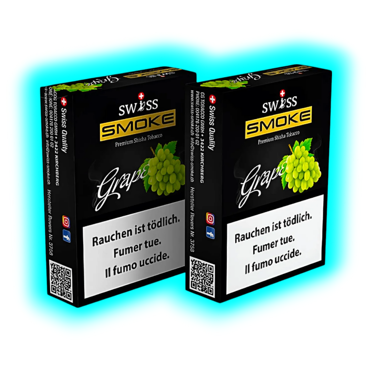 Swiss Smoke Grape Shisha Tabak 50g