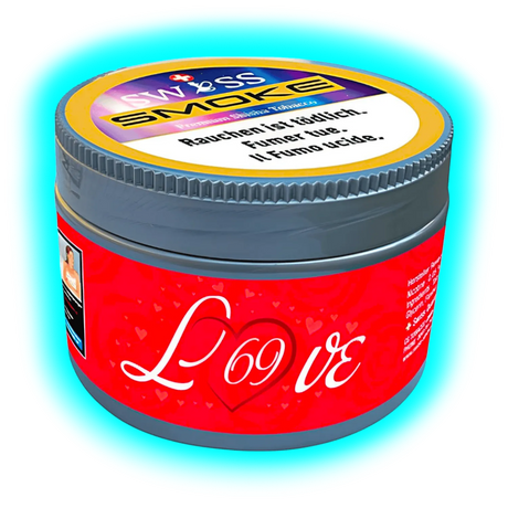 Swiss Smoke Love69 Shisha Tabak 100g