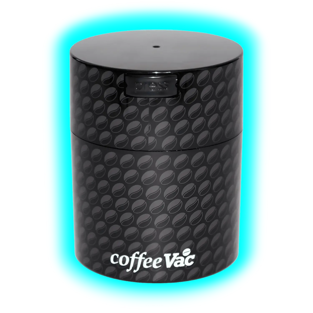 Tightvac With Coffeevac Logo Sempre Fresco Black with Beans 0.8L