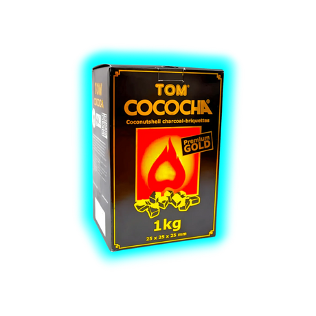 Tom Coco Gold 1Kg Cocos Kohlewürfel 25mm³