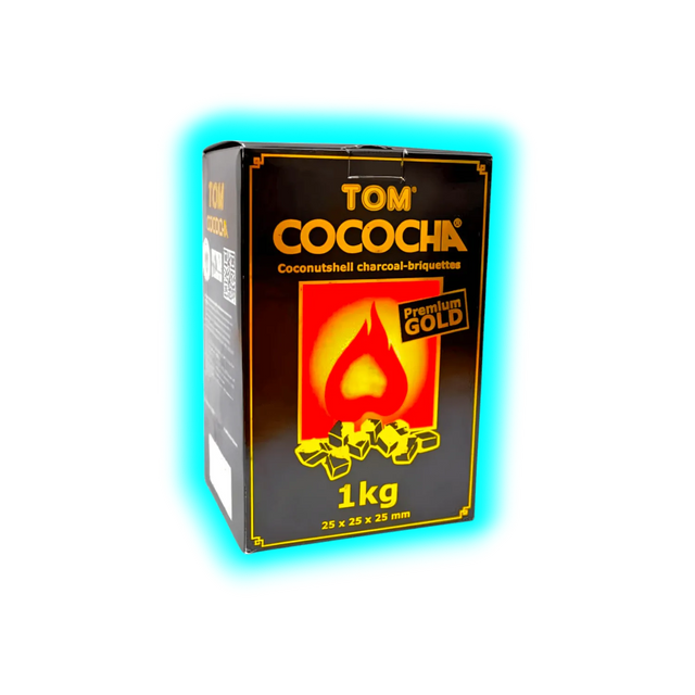 Tom Coco Gold 1Kg Cocos Kohlewürfel 25mm³