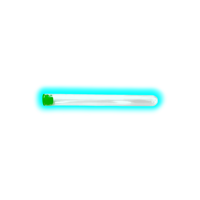Tube Straight Green 140mm