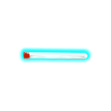 Tube Straight Red 140mm