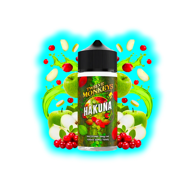 Twelve Monkeys Hakuna 100ml Shortfill 70VG 30PG