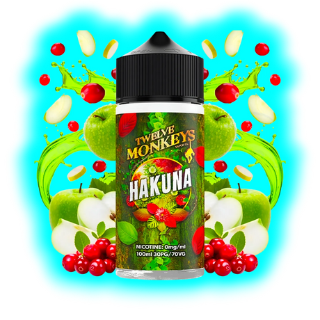 Twelve Monkeys Hakuna 100ml Shortfill 70VG 30PG