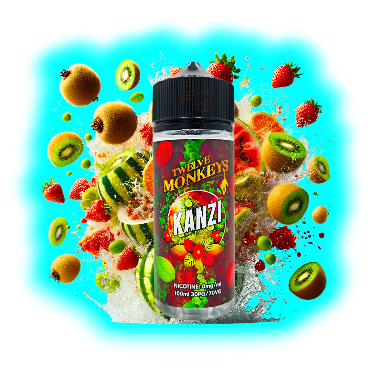 Twelve Monkeys Kanzi 50ml Shortfill 70VG 30PG