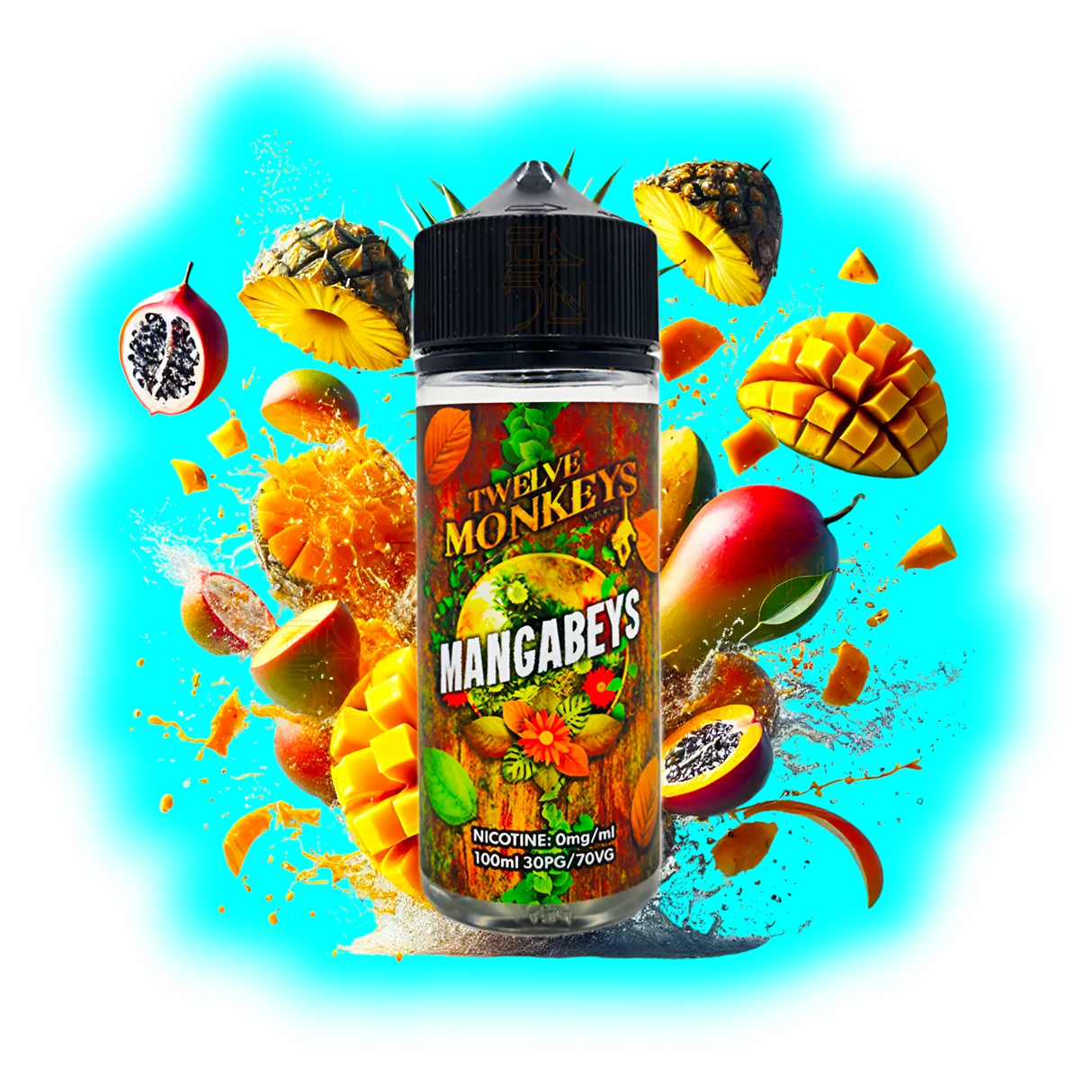 Twelve Monkeys Mangabeys 100ml Shortfill 70VG 30PG