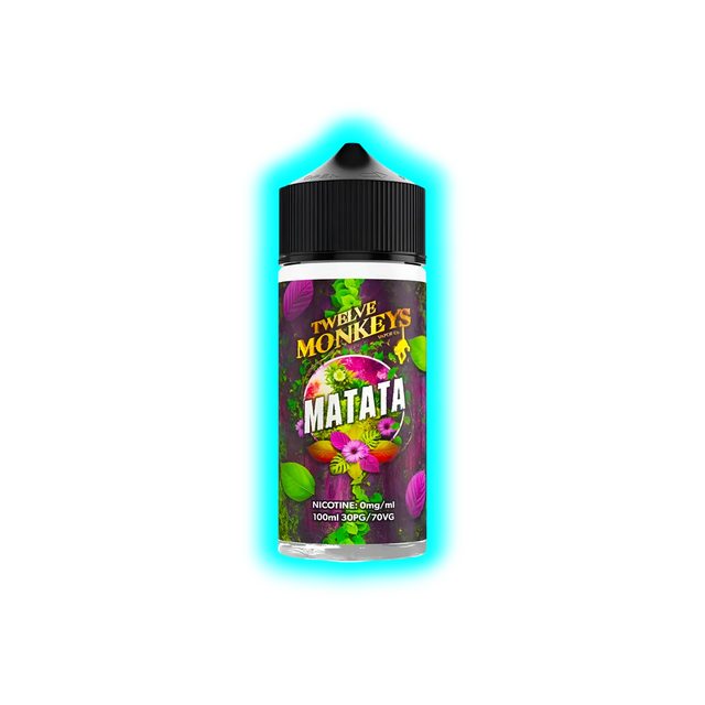 Twelve Monkeys Matata 100/120ml Shortfill 70VG 30PG