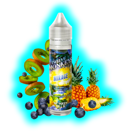 Twelve Monkeys Mirage 50ml Shortfill 70VG 30PG