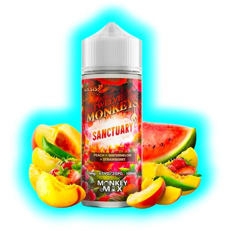 Twelve Monkeys Sanctuary 100ml Shortfill 70VG 30PG