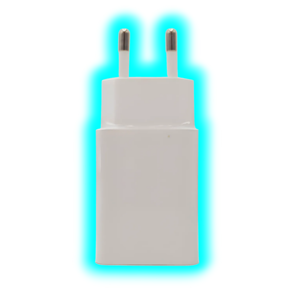 USB Wall Plug Adapter 5.0V=2100mA Output White