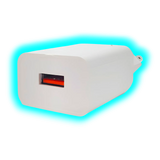 USB Wall Plug Adapter 5.0V=2100mA Output White