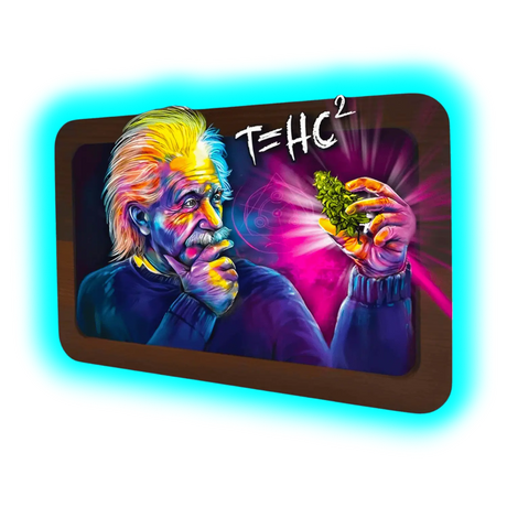 V Syndicate 3D High Def Wood Tray M T=HC2 Einstein 180 x 280mm