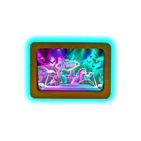 V Syndicate 3D High Def Wood Tray S Bat Country 130 x 190mm