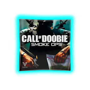 V Syndicate Glass Ashtray Call of Doobie