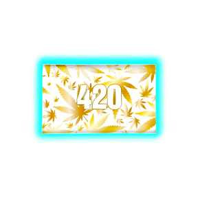 V Syndicate Glastray M 420 Gold 160 x 260mm