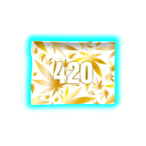 V Syndicate Glastray S 420 Gold 125 x 165mm