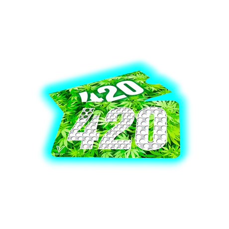 V Syndicate Grinder Card - 420 Green
