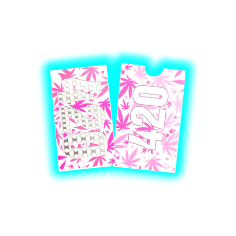 V Syndicate Grinder Card - 420 Pink