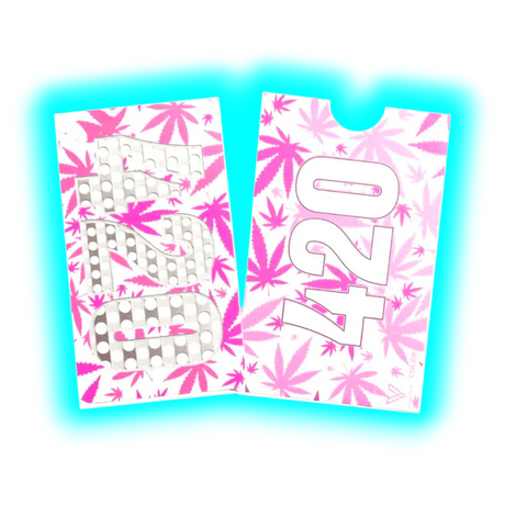 V Syndicate Grinder Card - 420 Pink