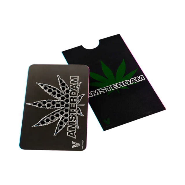 V Syndicate Grinder Card Amsterdam Leaf