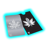 V Syndicate Grinder Card - Hanfblatt (Silber)