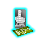 V Syndicate Grinder Card - Mittelfinger