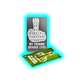 V Syndicate Grinder Card - Mittelfinger