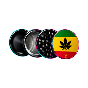 V Syndicate Grinder Non Stick 4Parts Rasta