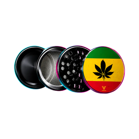 V Syndicate Grinder Non Stick 4Parts Rasta