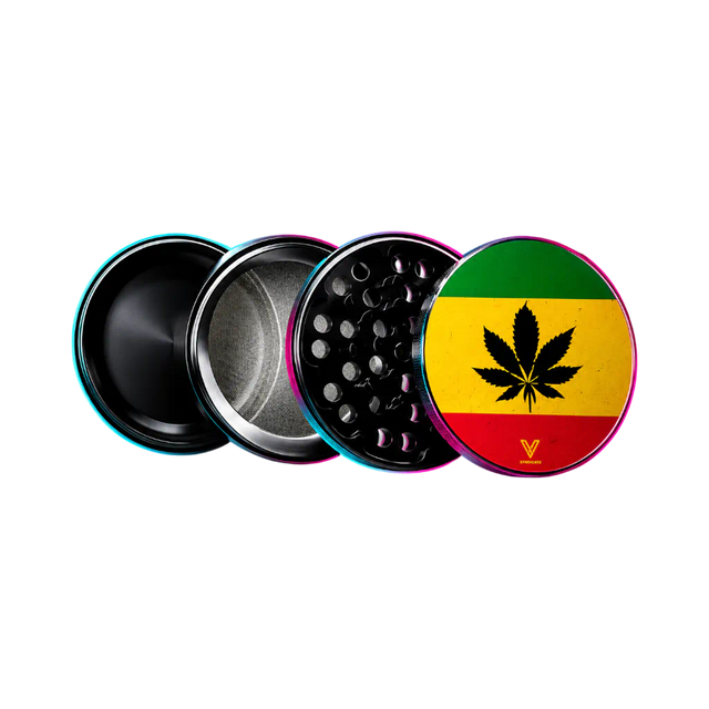 V Syndicate Grinder Non Stick 4Parts Rasta