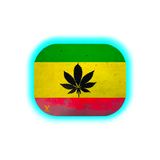 V Syndicate Mag Slap S Rasta Leaf 140 x 180mm