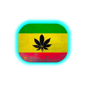 V Syndicate Mag Slap S Rasta Leaf 140 x 180mm